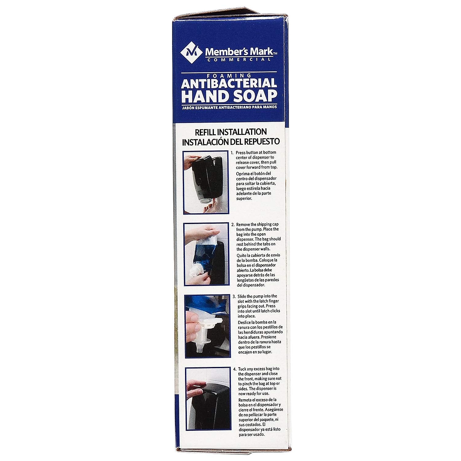 Proforce/Members Mark Commercial Foaming Antibacterial Hand Soap 2 Pac